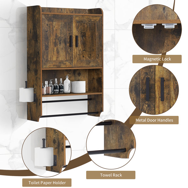 Red Barrel Studio® Avants Wall Bathroom & Reviews Wayfair